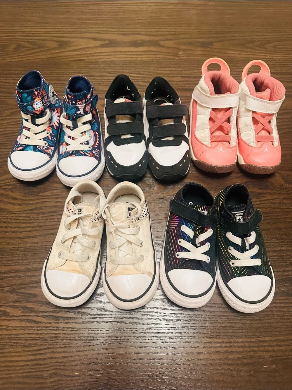 Toddler Girl Shoes Size 7 Converse Jordan Puma